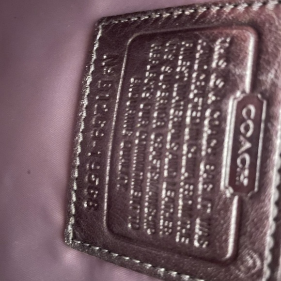 Coach - Silver metallic - EUC - Picture 4 of 9